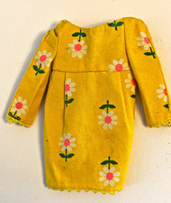 VINTAGE 1963 BARBIE SKIPPER BEACHY PEACHY DRESS