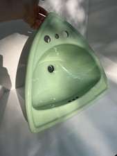 VTG 1964 NOS Green Corner Sink