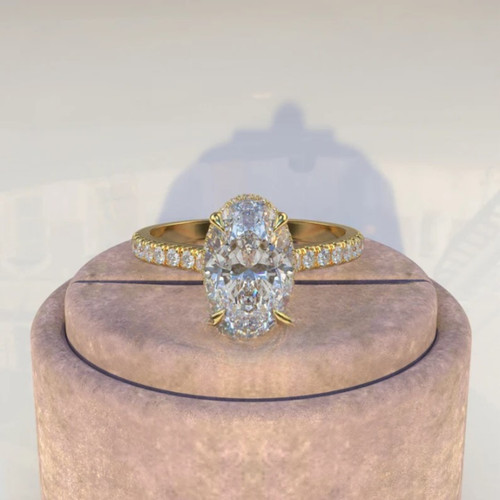 Carat oval cut lab grown - cut,