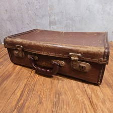 Vintage 1950s Brown Leather