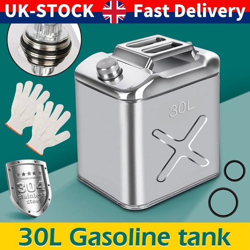 Jerry can 30l 304 - can, stainless