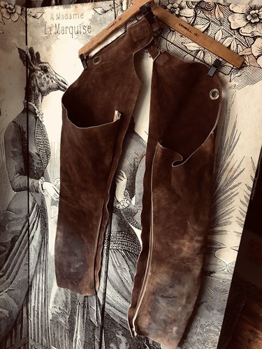 Vintage leather chaps suitable