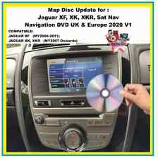 Jaguar XF XK XKR Sat Nav Disc 2020 UK Europe Map  Update   Navigation