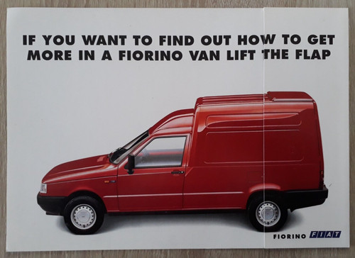 Fiat fiorino van roof - fiorino, flap