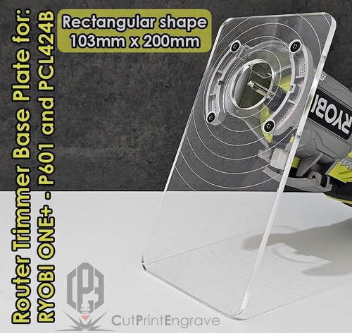 Rectangular router trimmer - router,