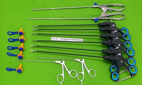 15pc laparoscopic surgery set - 15pc,