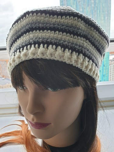 Handmade crochet winter - handmade, beret