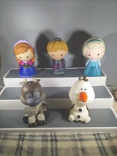 Disney Frozen Pvc Figures Bundle Bath Toys X 5 Please Read Description