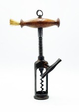 VICTORIAN RACK & LEVER CORKSCREW LUND PATENT TYPE