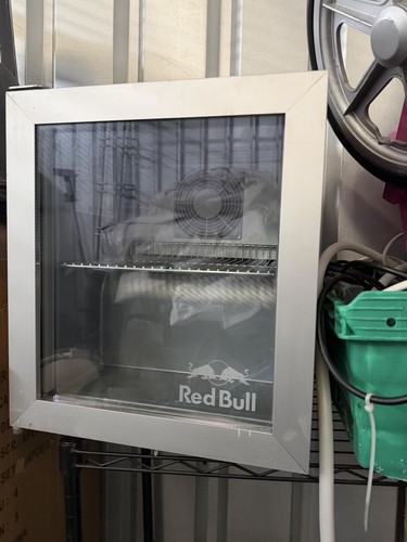 Red bull fridge - red,