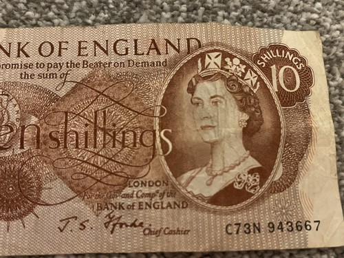 Bank england shillings - bank, 10