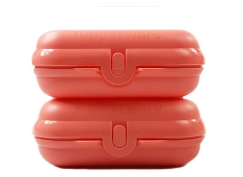 Tupperware eco twin - eco+, red