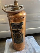Reed and Campbell Water Fire Extinguisher 1962
