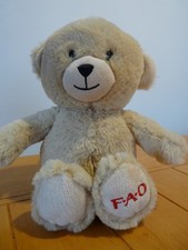 F.A.O. Schwarz teddie bear 7"
