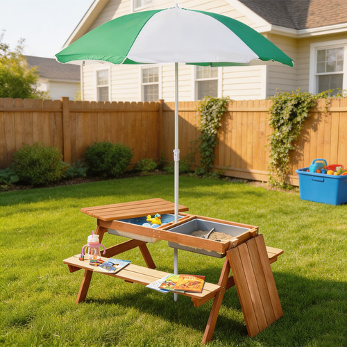 Kids wooden picnic - kids,