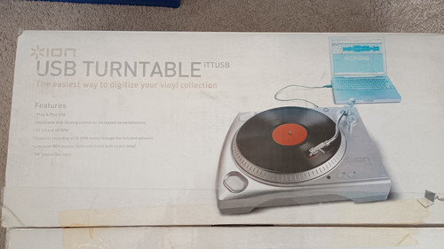 Ion usb turntable - turntable, original