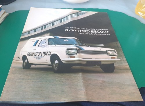 Sep 1972 ford escort 8cwt - 8cwt, van