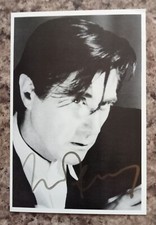 Bryan Ferry "Roxy Music" "Virginia Plain" Hand Signed 6"X4" Photo AFTAL #216 COA