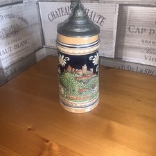 Vintage stien lidded beer - vintage,