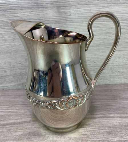 Vintage silver plate copper - plate, on