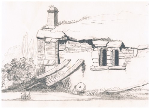 Pencil drawing original - drawing,