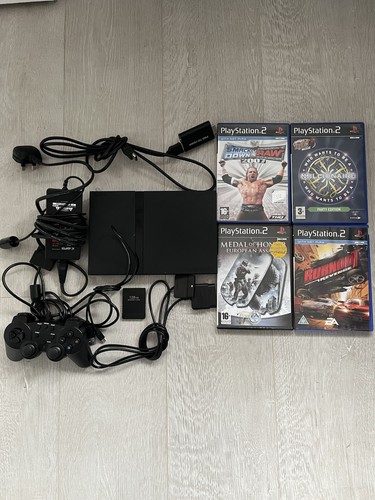 Slim playstation ps2 bundle - ps2,
