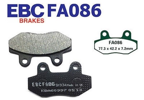 Ebc brake pads fa086 - brake,