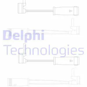 Brake pad wear sensor disc - wear,