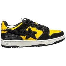 BAPE SK8sta Yellow Black Size