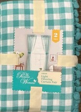 Pioneer Woman Teal Gingham