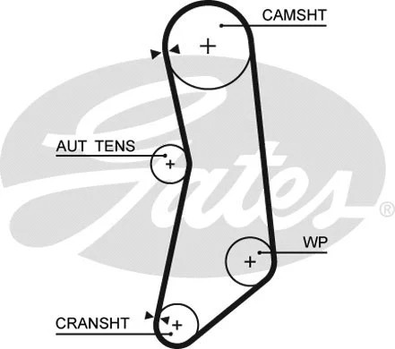 Timing belt fits for - belt,