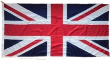 Sewn Union Jack Flag 5x3 Made Ministry of Defence approved  Woven polyester 155g