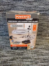Powerfix Profi Precision Tool Holder with LED Magnifying Glass New Boxed Unused
