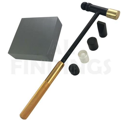 Solid steel doming bench block - bench,