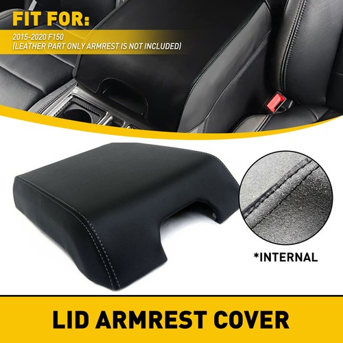 Leather center console lid - center,