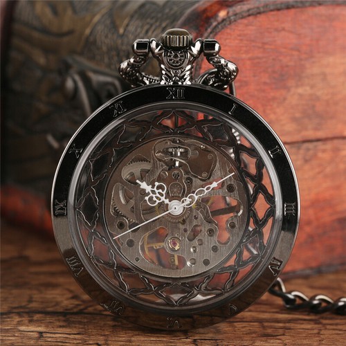 Men vintage skeleton - skeleton, windup