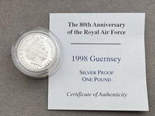 1998 silver proof coin - 1998,