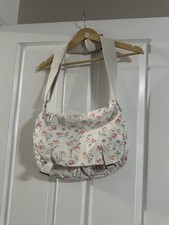 Cath Kidston Floral Saddle Bag Adjustable Strap Travel Bag