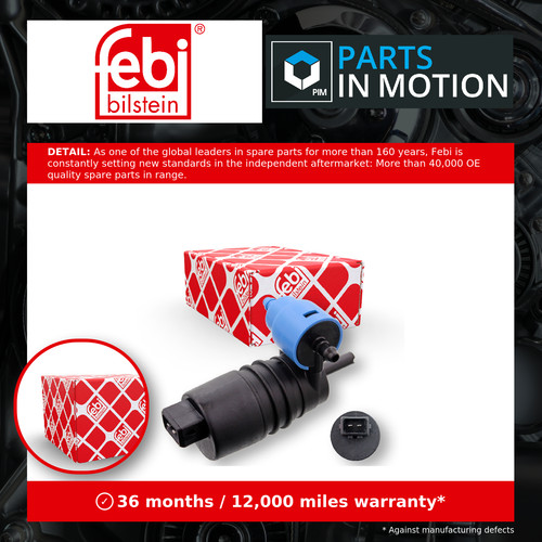 Washer pump fits vauxhall - washer,
