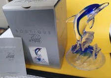 Genuine Boutique Cristal d'Arques Dolphin 160mm Tall