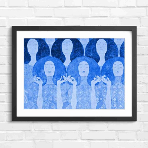 Art nouveau women with - women, flowers