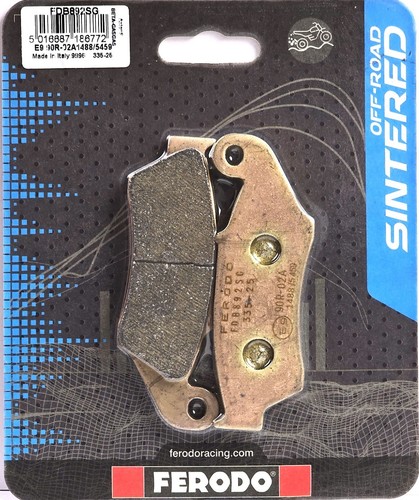 Front brake pads ferodo - front,