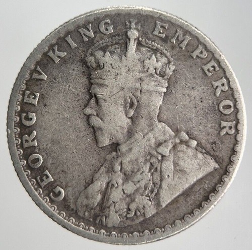 1923 indian half rupee - 1/2,
