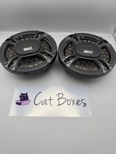 Pyle Car Stereo Speakers 300W 3-Way, Black (Pair)