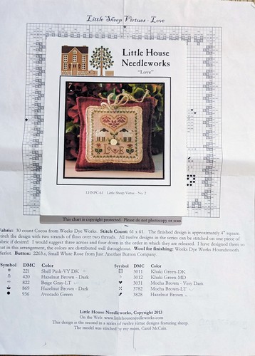 Little house needleworks - house, needleworks,