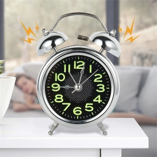 Mechanical alarm clock - mechanical, up