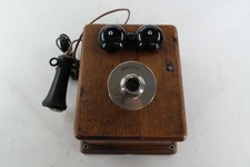 Antique Kellogg Oak Hand Crank