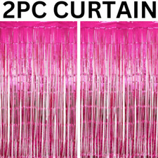 2PC X 2M/3M FOIL FRINGE TINSEL
