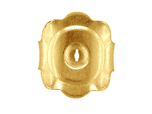 9ct yellow gold - yellow, earring