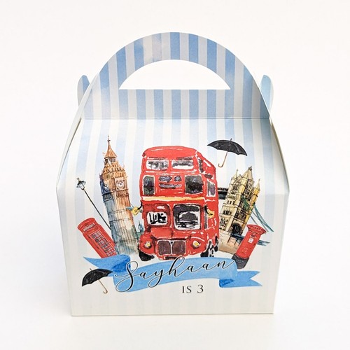 London bus personalised party - bus,